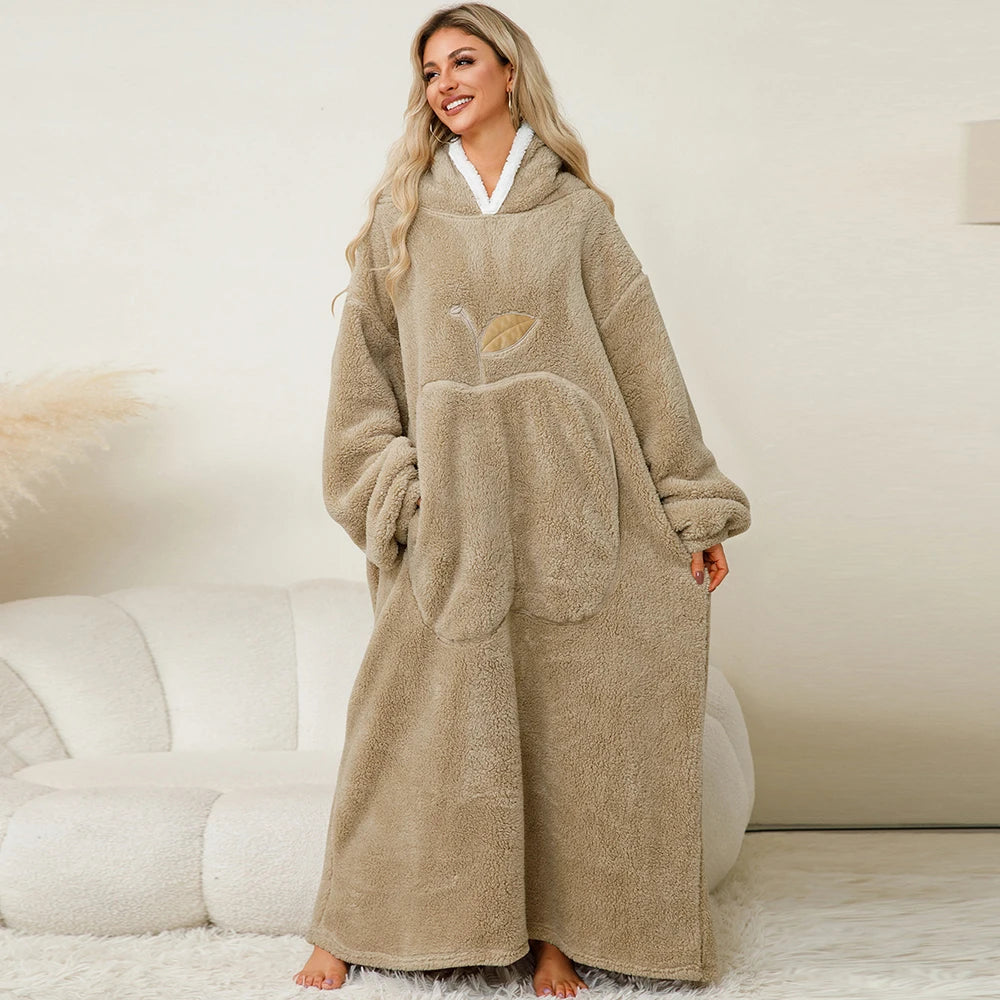 Cozy Oversized Blanket Hoodie