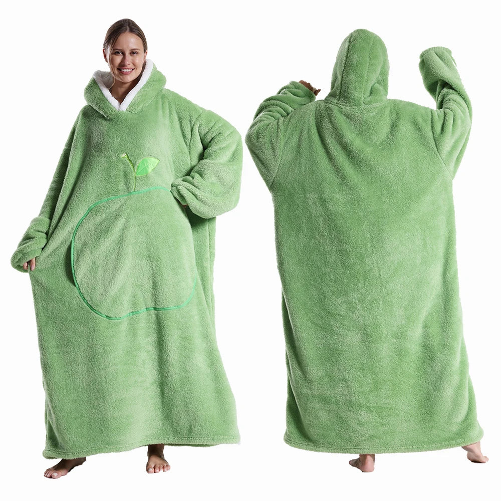Cozy Oversized Blanket Hoodie