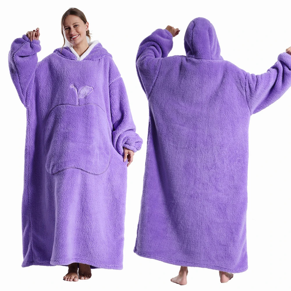 Cozy Oversized Blanket Hoodie