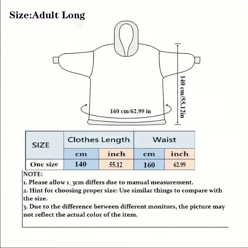 Cozy Oversized Blanket Hoodie