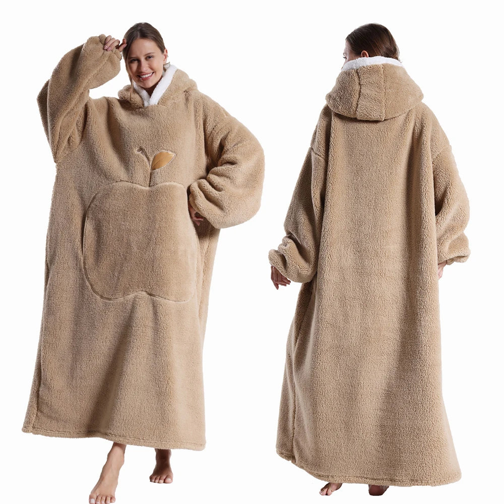 Cozy Oversized Blanket Hoodie