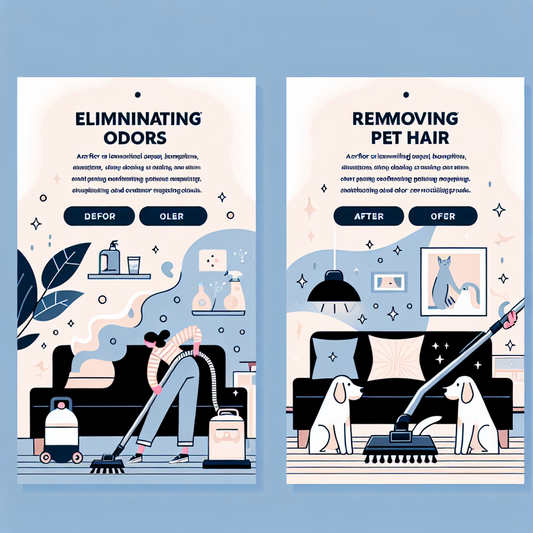 How to Eliminate Odors While Removing Pet Hair