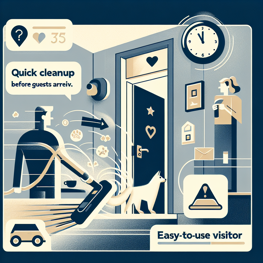 How to Quickly Clean Pet Hair Before Company Arrives