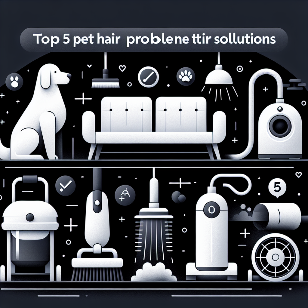 The Top 5 Pet Hair Problems and How to Fix Them