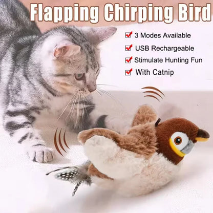 Electric Chirping Bird Cat Teaser™