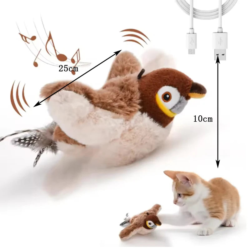 Electric Chirping Bird Cat Teaser™